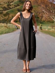 Versatility: Wear it solo with sandals for casual days, or add a denim jacket and accessories to elevate it for evening. - betrendyfashion.com