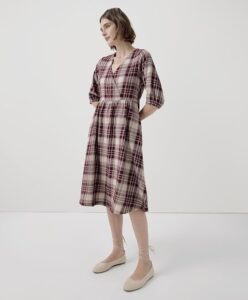 Pact Organic Cotton Women's Flannel Dress - betrendyfashion.com