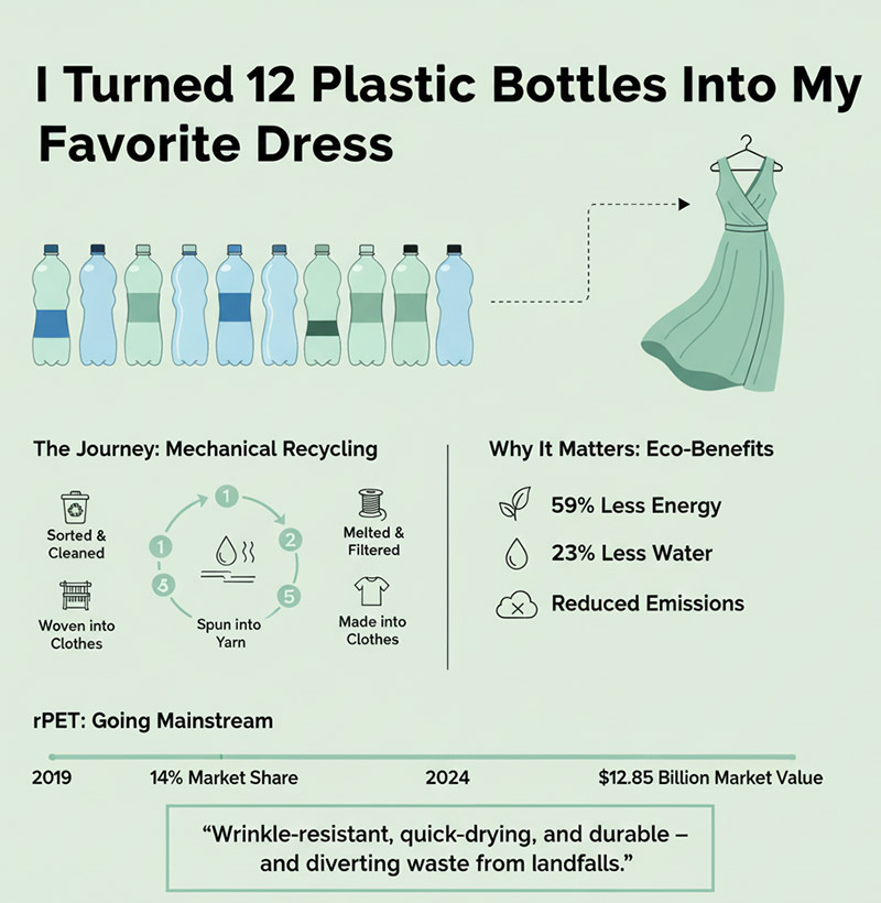 Read more about the article Recycled Polyester: From Trash to Treasure
